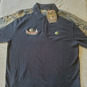 5/$25 Men's Mossy Oak Short Sleeve Polo